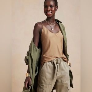 Banana Republic Factory bias-cut classic camisole size S Petite